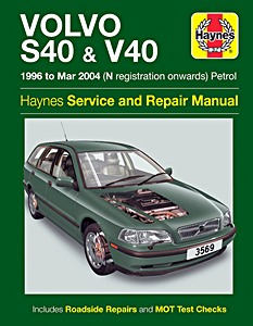 Livre : Volvo S40 & V40 - Petrol (1996 - March 2004) - Haynes Service and Repair Manual