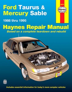 Boek: Ford Taurus / Mercury Sable (1986-1995) - Haynes Repair Manual