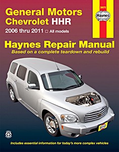 Book: Chevrolet HHR - All models (2006-2011) - Haynes Repair Manual
