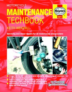 Książka: Haynes Motorcycle Maintenance TechBook (2nd Edition) - Servicing and minor repairs for all motorcycles and scooters 