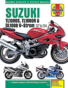 Livre : Suzuki TL 1000 S, TL 1000 R / DL 1000 V-Strom (1997-2004) - Haynes Service & Repair Manual