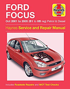 Książka: Ford Focus - Petrol & Diesel (Oct 2001 - 2005) - Haynes Service and Repair Manual