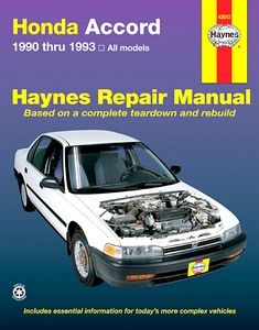 Livre : Honda Accord (1990-1993) (USA) - Haynes Repair Manual