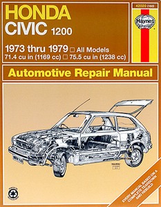 Livre : Honda Civic 1200 (1973-1979) (USA) - Haynes Repair Manual