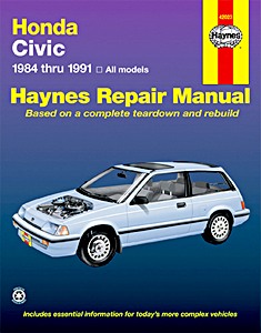 Book: Honda Civic (1984-1991) (USA) - Haynes Repair Manual