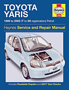 Boek: Toyota Yaris - Petrol (Aug 1999-2005) - Haynes Service and Repair Manual