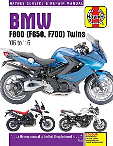 Livre : [HP] BMW F 650, F 700 & F 800 Twins (2006-2016)