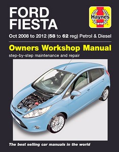 Książka: Ford Fiesta - Petrol & Diesel (Oct 2008-2012) - Haynes Service and Repair Manual