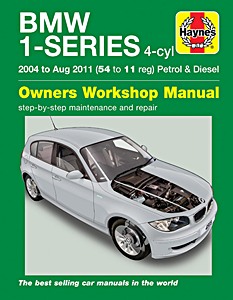 Book: BMW 1 Series - 4-cyl Petrol & Diesel (04-8/11)
