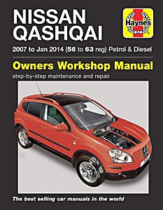 Livre : Nissan Qashqai - Petrol & Diesel (2007-2014) - Haynes Service and Repair Manual