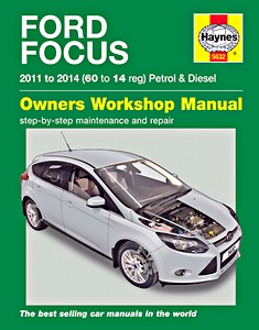 Boek: Ford Focus - Petrol & Diesel (2011-2014) - Haynes Service and Repair Manual