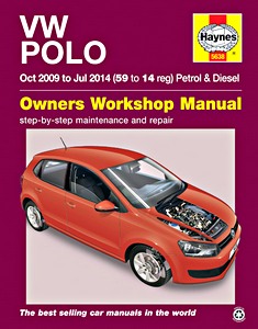 Livre : VW Polo - Petrol & Diesel (Oct 2009 - Jul 2014) - Haynes Service and Repair Manual