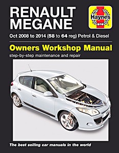 Livre : Renault Megane - 1.6 Petrol & 1.5 dCi Diesel (Oct 2008-2014) - Haynes Service and Repair Manual