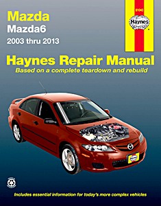 Boek: Mazda 6 (2003-2013) (USA) - Haynes Repair Manual