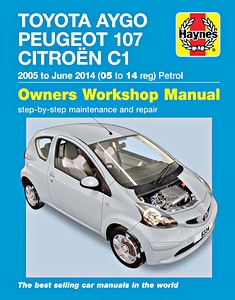 Livre : Toyota Aygo, Peugeot 107, Citroen C1 (05-6/14)