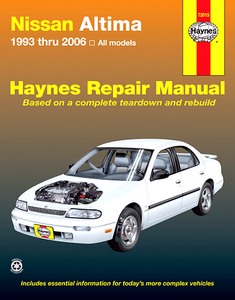 Book: Nissan Altima (1993-2006) (USA) - Haynes Repair Manual
