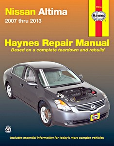 Book: Nissan Altima (2007-2013) (USA) - Haynes Repair Manual