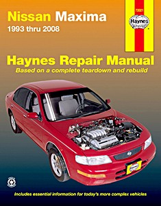 Livre : Nissan Maxima (1993-2008) (USA) - Haynes Repair Manual