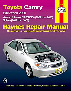 Boek: Toyota Camry, Avalon, Solara / Lexus ES 300, ES 330 (2002-2008) (USA) - Haynes Repair Manual