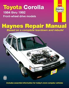Boek: Toyota Corolla - Front-wheel drive (1984-1992) (USA) - Haynes Repair Manual