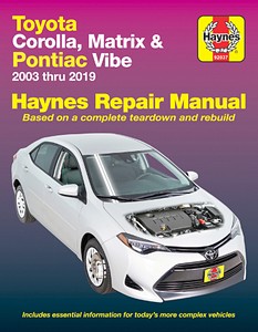 Książka: Toyota Corolla, Matrix (2003-2019) (USA)