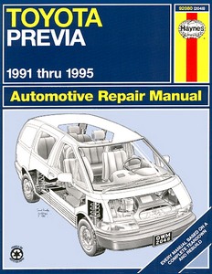 Book: Toyota Previa (1991-1995) (USA) - Haynes Repair Manual