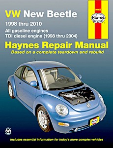 Livre : VW Beetle - All gasoline engines (1998-2010) and TDI diesel engine (1998-2004) (USA) - Haynes Repair Manual