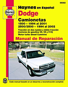 Livre : Dodge 1500 (94-01) y 2500/3500 (94-02)