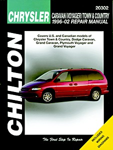 Livre : Chrysler / Dodge / Plymouth Caravan, Voyager, Town & Country (1996-2002) - Chilton Repair Manual