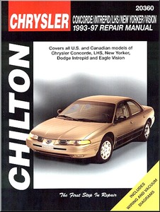Boek: Chrysler Concorde, LHS, New Yorker / Dodge Intrepid / Eagle Vision (1993-1997) - Chilton Repair Manual