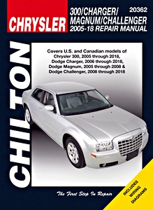 Livre: Chrysler 300 / Dodge Charger, Challenger, Magnum (2005-2018) - Chilton Repair Manual