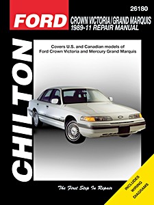 Buch: Ford Crown Victoria / Mercury Grand Marquis (1989-2011) - Chilton Repair Manual