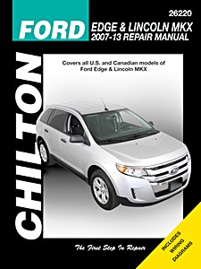 Livre: Ford Edge / Lincoln MKX (2007-2014) - Chilton Repair Manual