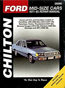 Livre : Ford / Mercury Mid-size Cars (1974-1985) - Chilton Repair Manual