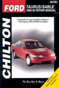 Livre : Ford Taurus / Mercury Sable (1986-1995) - Chilton Repair Manual