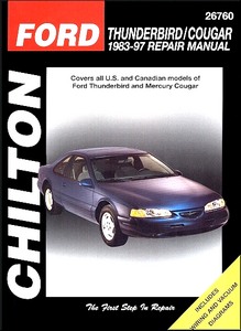 Book: Ford Thunderbird / Mercury Cougar (1983-1997) - Chilton Repair Manual