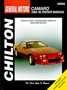 Książka: Chevrolet Camaro (1982-1992) - Chilton Repair Manual