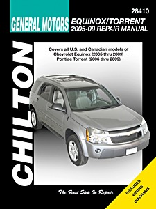 Livre : Chevrolet Equinox (2005-2017) / GMC Terrain (2010-2017) / Pontiac Torrent (2006-2009) - Chilton Repair Manual
