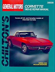 Livre : Chevrolet Corvette (1963-1982) - Chilton Repair Manual