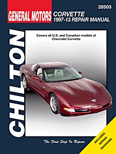 Livre : Chevrolet Corvette - All models (1997-2013) - Chilton Repair Manual
