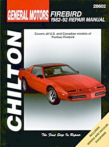 Buch: Pontiac Firebird (1982-1992) - Chilton Repair Manual
