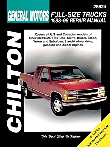 Livre : Chevrolet / GMC Full-size Trucks - gasoline and diesel engines (1988-1998) - Chilton Repair Manual