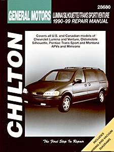 Book: Chevrolet Lumina, Venture / Oldsmobile Silhouette / Pontiac Trans Sport, Montana (1990-1999) - Chilton Repair Manual