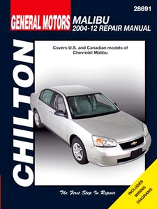 Livre : Chevrolet Malibu (2004-2012) - Chilton Repair Manual