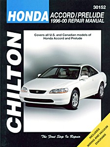 Livre : Honda Accord, Prelude (1996-2000) (USA) - Chilton Repair Manual