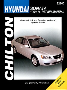 Livre : Hyundai Sonata (1999-2014) (USA) - Chilton Repair Manual