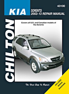 Book: Kia Sorento (2003-2013) (USA) - Chilton Repair Manual