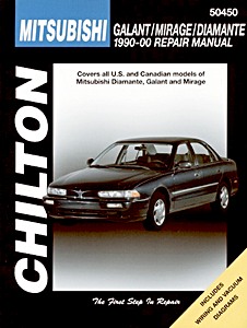 Livre : Mitsubishi Galant, Mirage, Diamante (1990-2000) (USA) - Chilton Repair Manual