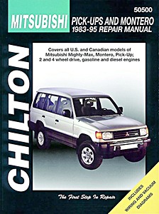 Livre : Mitsubishi Pick-Ups and Montero (1983-1995) - Chilton Repair Manual