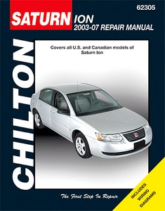 Boek: Saturn Ion - All models (2003-2007) (USA) - Chilton Repair Manual
